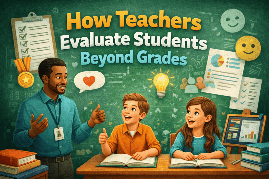 How Teachers Evaluate Students Beyond Grades