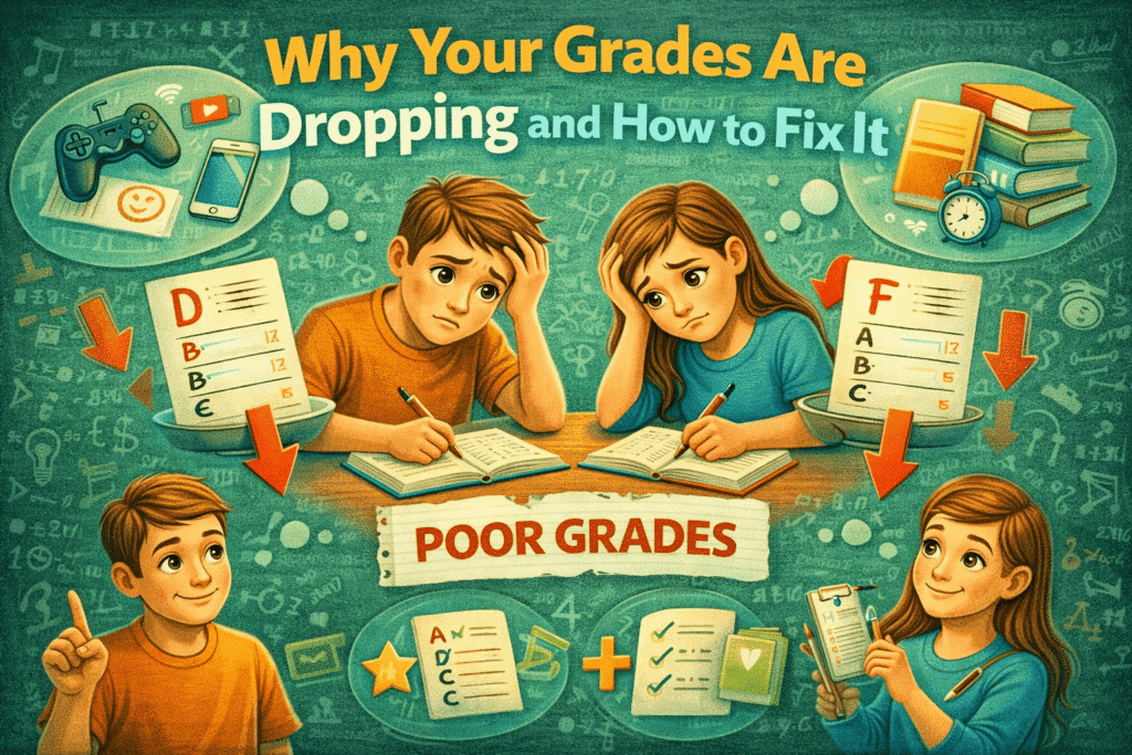 Why Your Grades Are Dropping and How to Fix It
