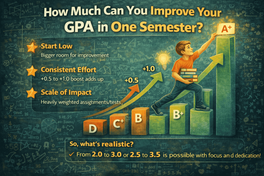 How Much Can You Improve Your GPA in One Semester