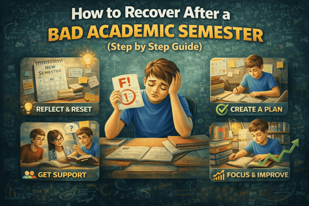 How to Recover After a Bad Academic Semester